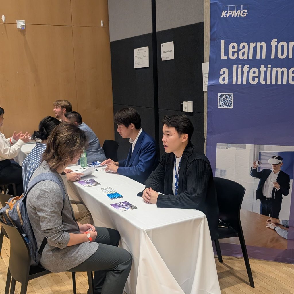 Career Connect in Toronto 2025、日系企業ジョブフェア当日・KPMG LLP・プロフェッショナルサービス