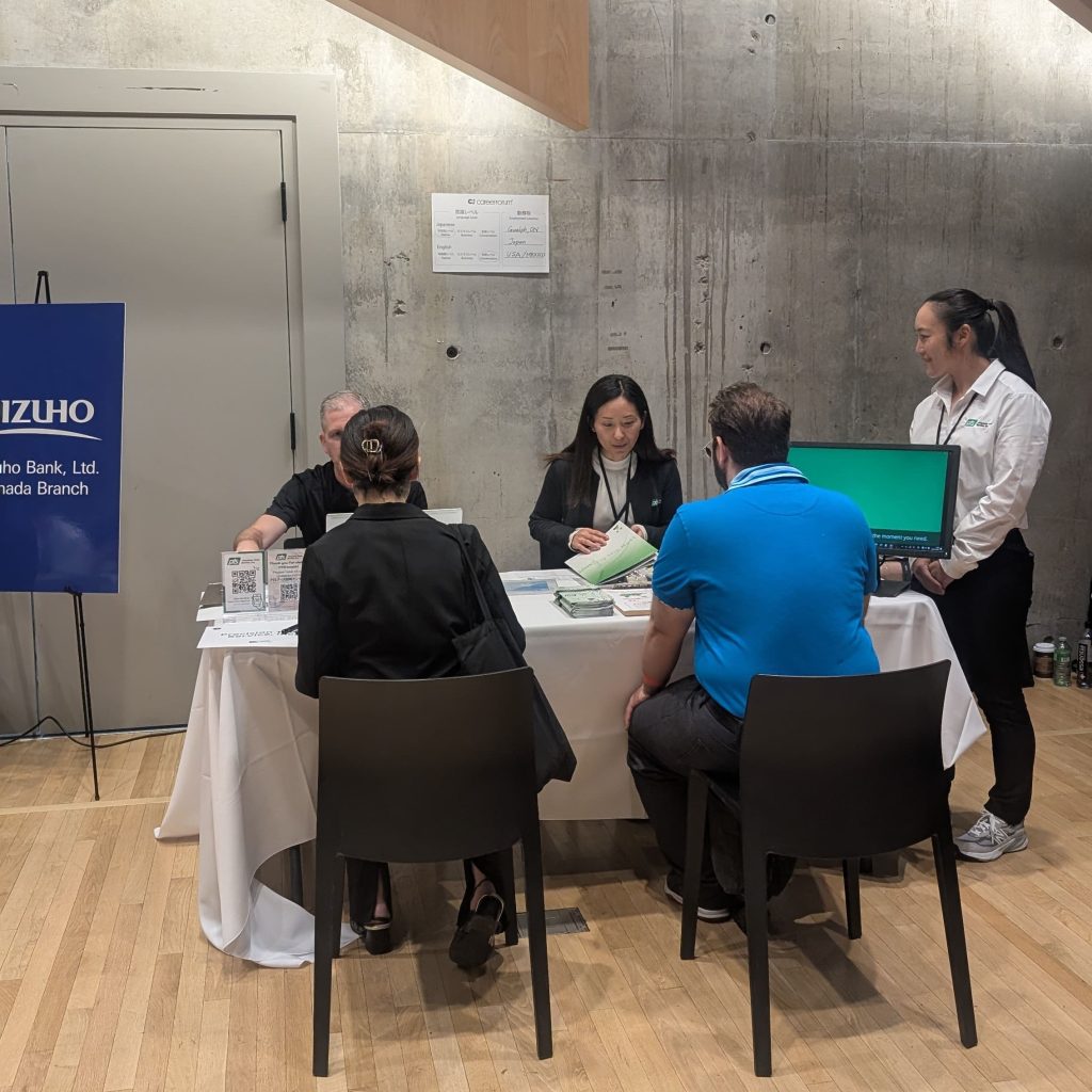 Career Connect in Toronto 2025、日系企業ジョブフェア当日・PTS・Precision Tools Service・商社